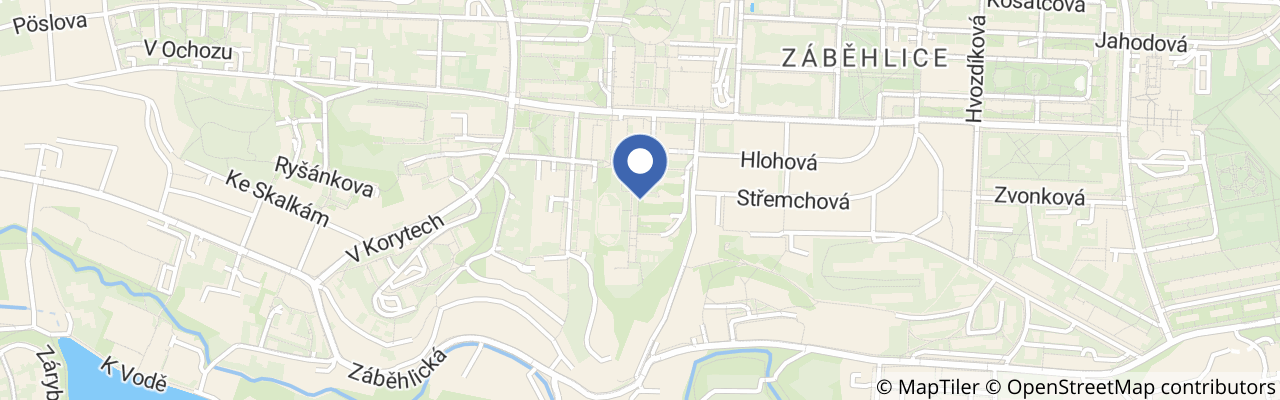 Mapa - SPORTJOY příměstský tábor Praha 10 - ZŠ Břečťanová