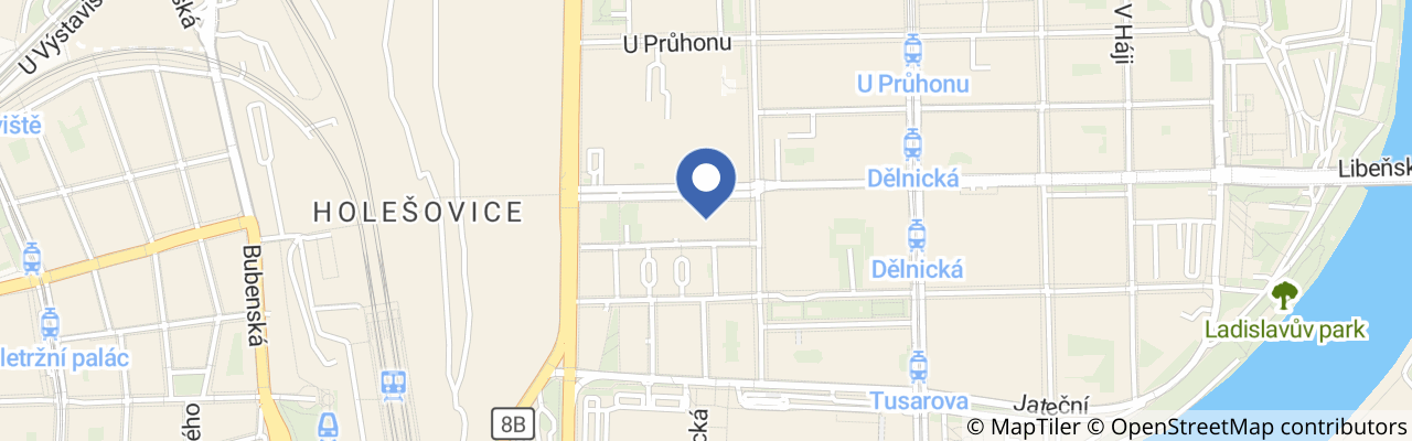 Mapa - Taneční studio Tančírna