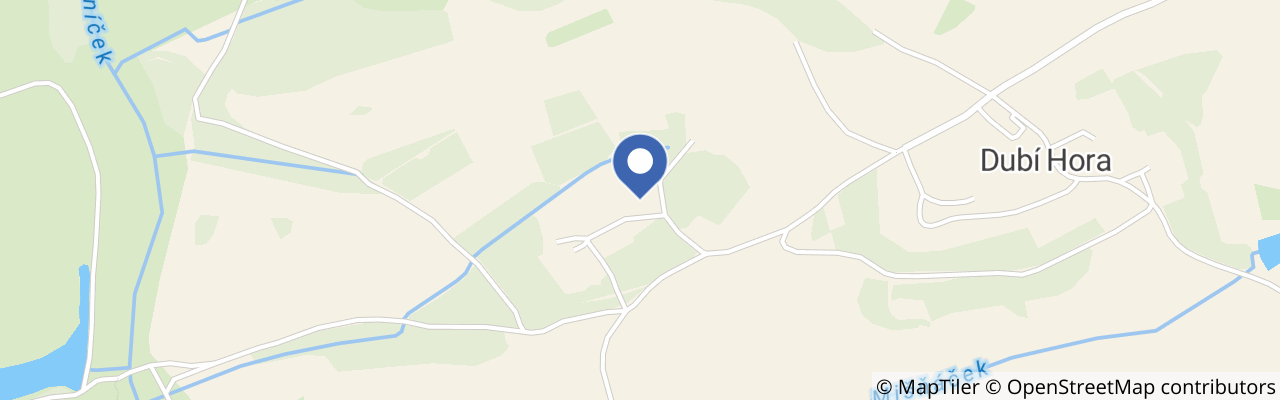 Mapa - Statek Zelený dub