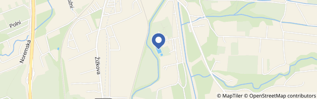 Mapa - Koupaliště Frýdlant nad Ostravicí