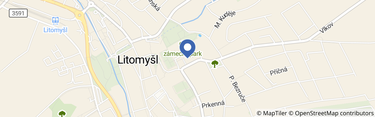 Mapa - Litomyšlení