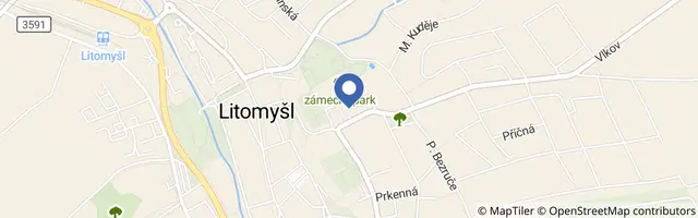 Mapa - Litomyšlení