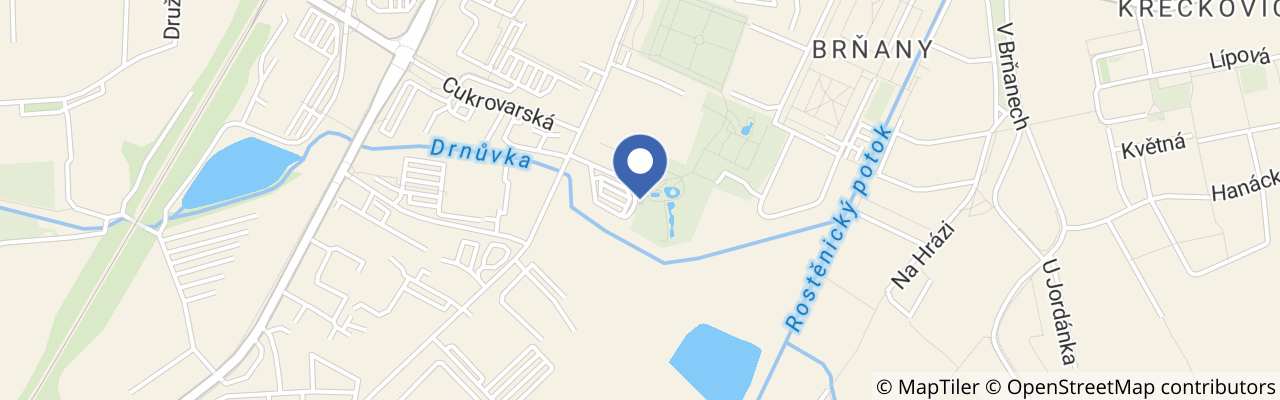 Mapa - DinoPark Vyškov