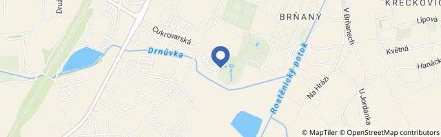 Mapa - DinoPark Vyškov