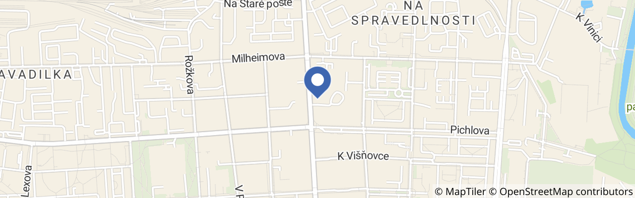 Mapa - Pardubický klub Kouzla a Magie