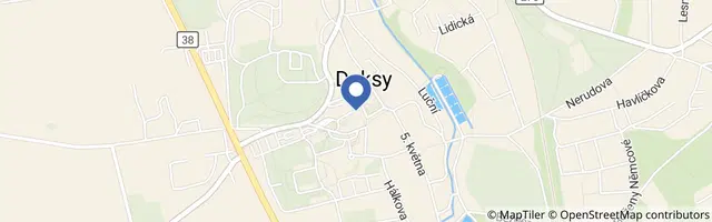 Mapa - Naučná stezka Se Čtyřlístkem okolo Blaťáku