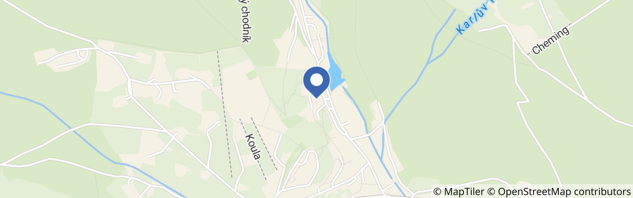 Mapa - Residence Kovárna