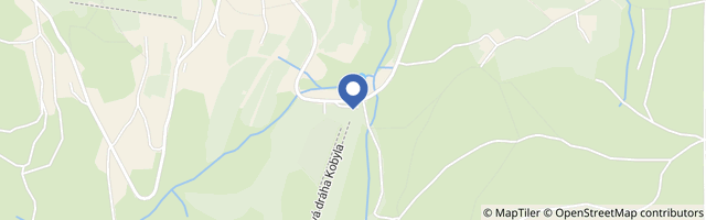 Mapa - Rozhledna na skokanském můstku Churáňov na Zadově