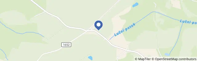 Mapa - Obora praturů Křišťanov