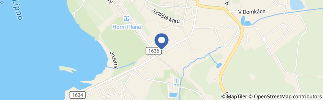 Mapa - Pojízdná půjčovna společenských her v Horní Plané