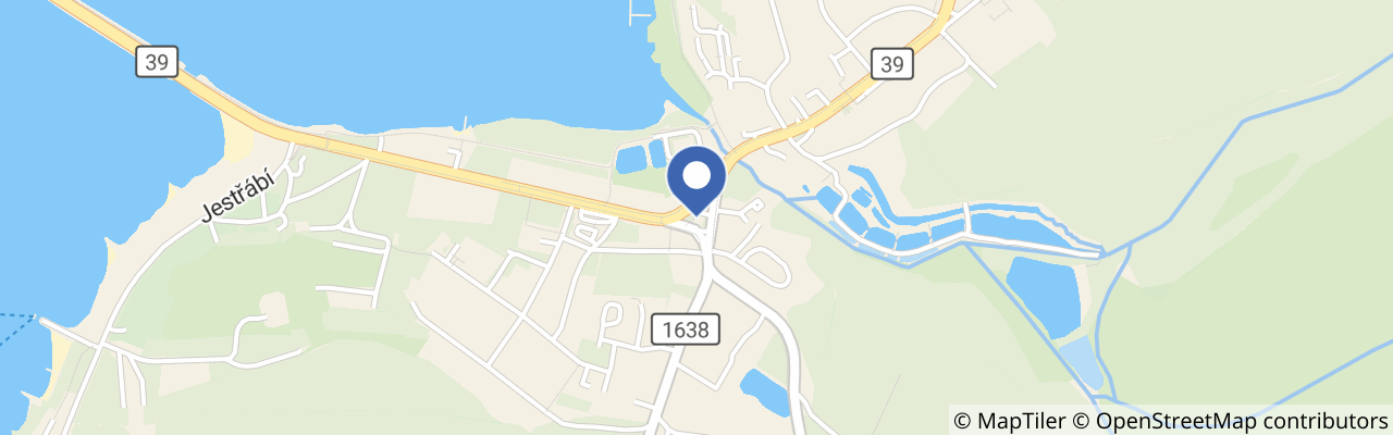 Mapa - Pojízdná půjčovna společenských her v Černé v Pošumaví