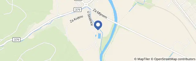 Mapa - Koupaliště Tišnov