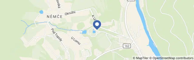 Mapa - Koupaliště Větřní