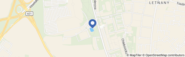 Mapa - Aquacentrum Letňany Lagoon