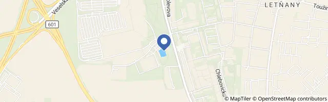 Mapa - Aquacentrum Letňany Lagoon