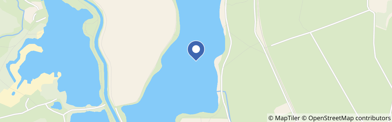 Mapa - Veselské pískovny