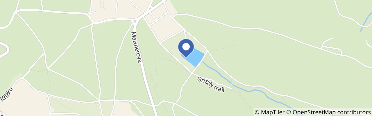 Mapa - Koupaliště a sluneční lázně Dachova u Hořic