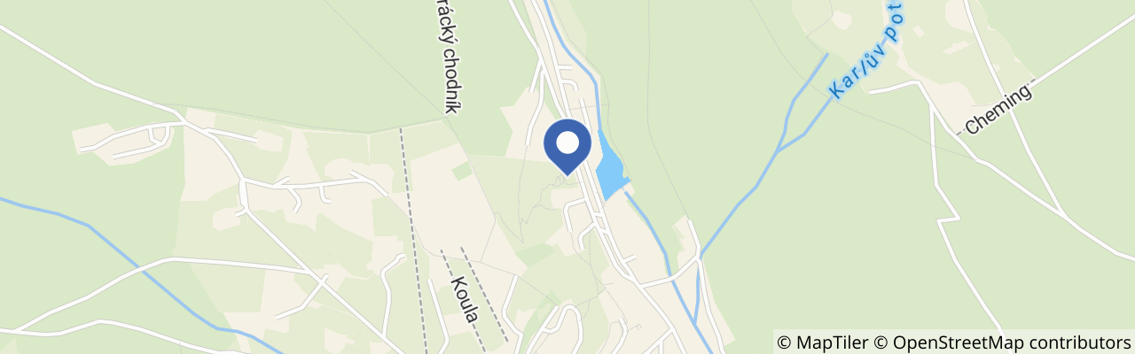 Mapa - Relaxpark - bobová dráha a hřiště