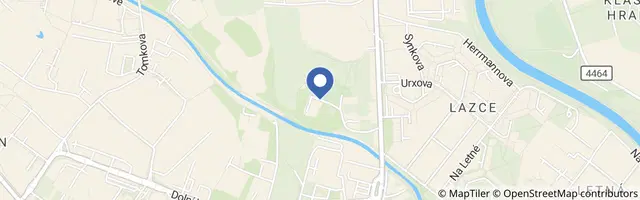 Mapa - Lanové centrum Proud - Olomouc