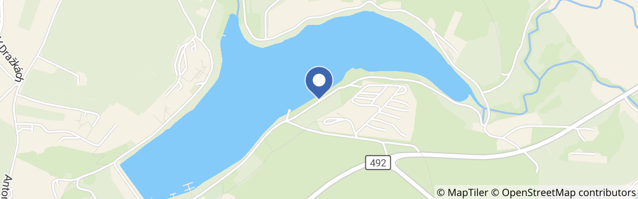 Mapa - Lanové centrum Pirátská zátoka