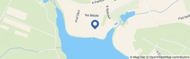 Mapa - Koupaliště Vyžlovka