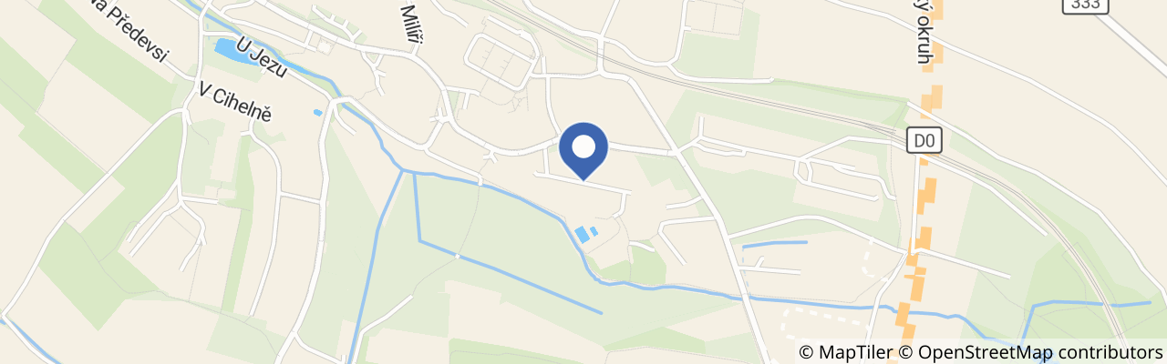 Mapa - Koupaliště Kolovraty