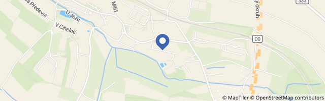 Mapa - Koupaliště Kolovraty