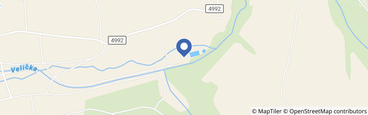 Mapa - Koupaliště Lipov