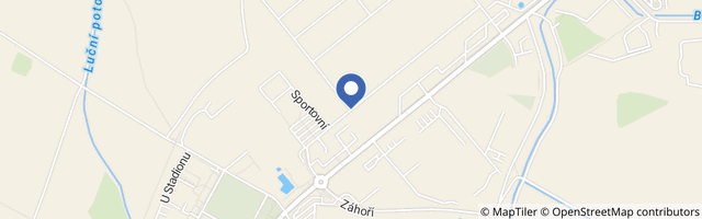 Mapa - Wellness Kuřim