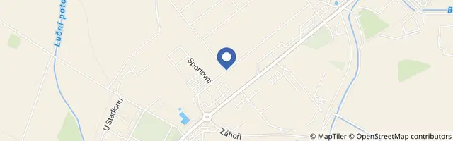Mapa - Wellness Kuřim