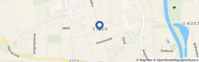 Mapa - Rezidence Mandragora