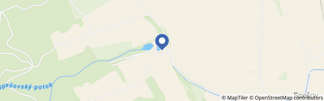 Mapa - Koupaliště Spešov