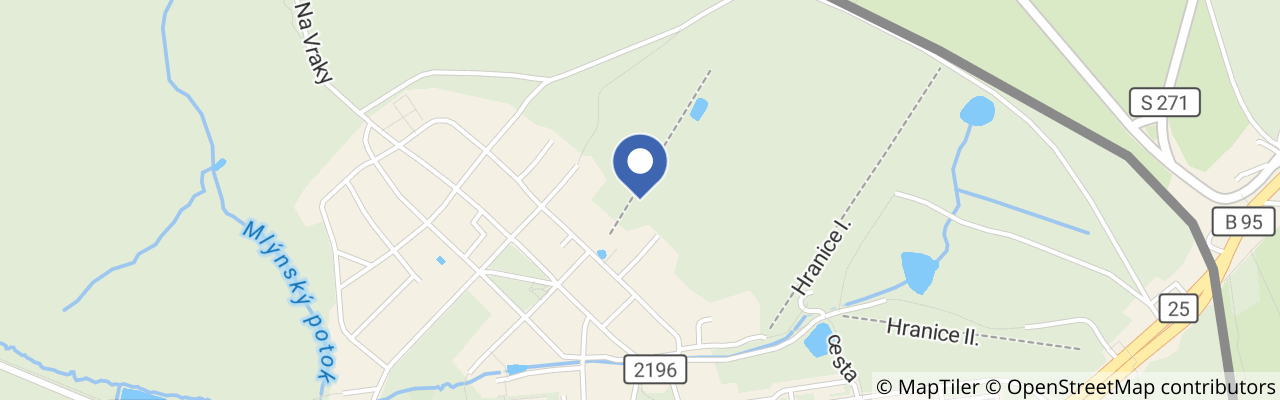 Mapa - Areál Novako Boží Dar