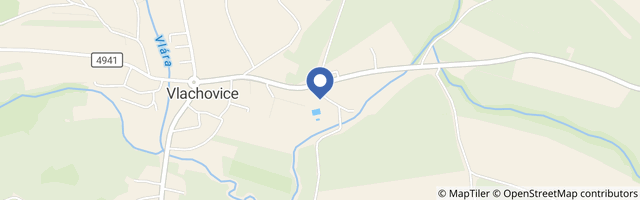 Mapa - Koupaliště Vlachovice