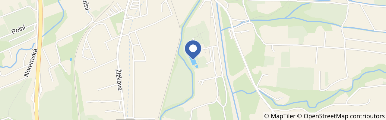 Mapa - Koupaliště ve Frýdlantě nad Ostravicí - DUPLICITA