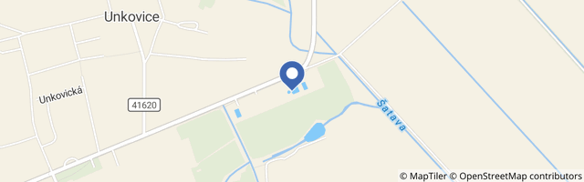 Mapa - Beach Resort koupaliště Žabčice