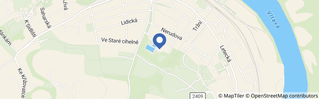 Mapa - Plovárna Libčice