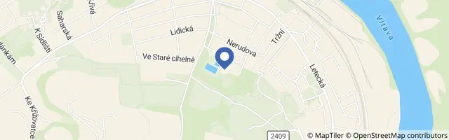 Mapa - Plovárna Libčice