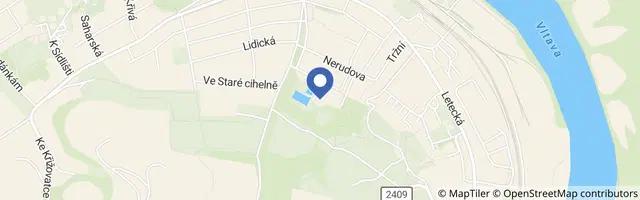 Mapa - Plovárna Libčice