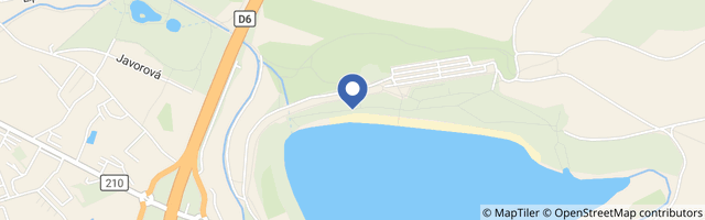 Mapa - Koupaliště Michal