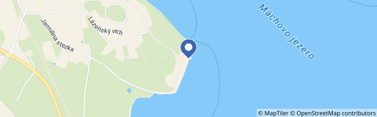 Mapa - Aquapark Staré Splavy