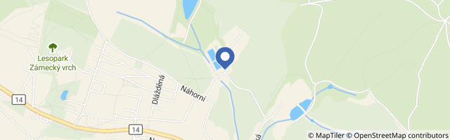 Mapa - Koupaliště Sluníčko