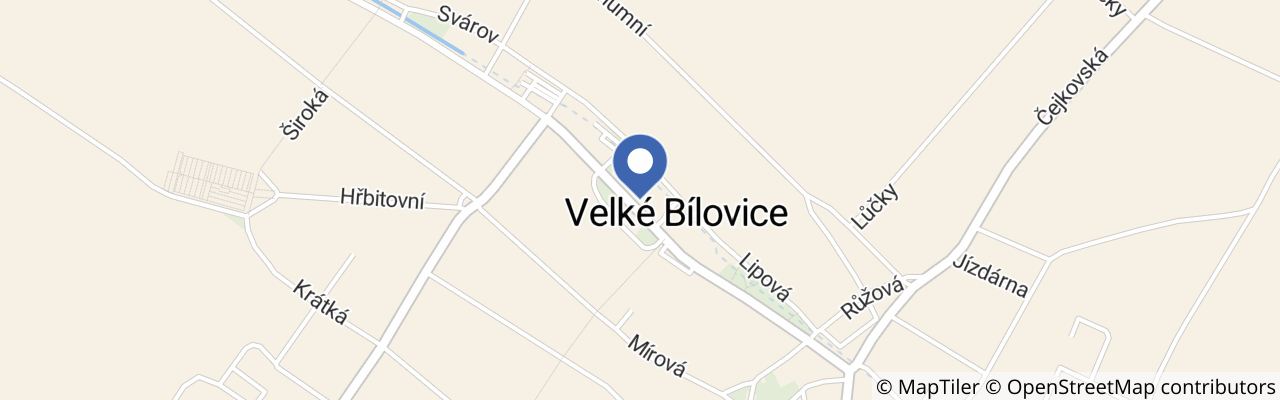 Mapa - Penzion a restaurace U Hroznu