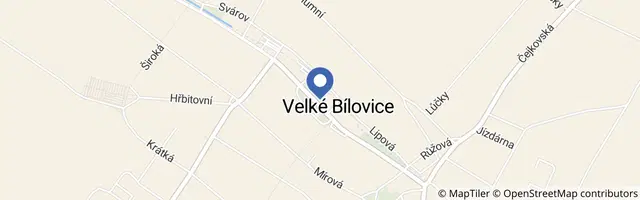 Mapa - Penzion a restaurace U Hroznu