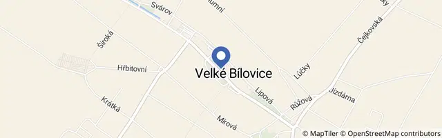 Mapa - Penzion a restaurace U Hroznu