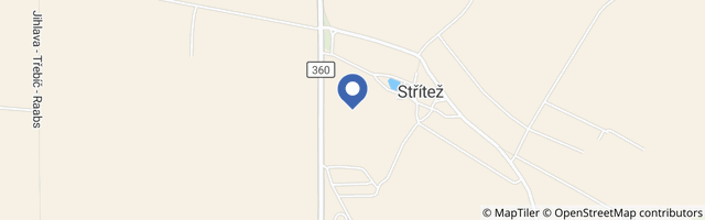 Mapa - Dětský zábavní park Střítěž