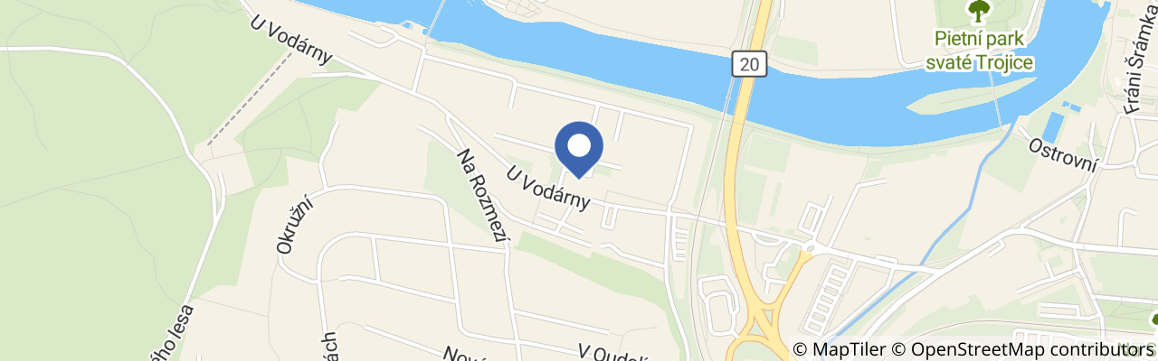 Mapa - Lezetop - lezecké centrum