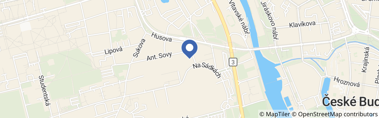 Mapa - Jump Family - České Budějovice