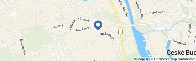 Mapa - Jump Family - České Budějovice