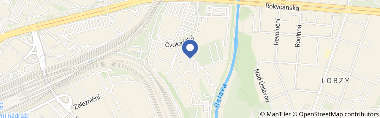 Mapa - Jump Family - Plzeň